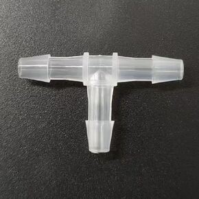 20 قطعة من وصلات خرطوم بارب، 5/32 بوصة من البلاستيك، 3 طرق على شكل حرف T، تركيب شائك لأنابيب خط الهواء، أنابيب أنابيب الأكسجين، الوقود المنزلي، الغاز، الماء in Kuwait