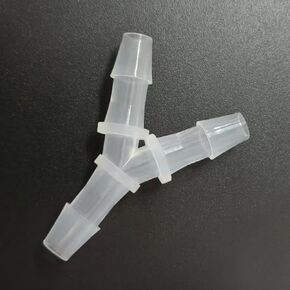 1/4 "خرطوم بارب المناسب متساوية الشائكة Y على شكل 3 طريقة البلاستيك المشترك جهاز الربط Mender محول الاتحاد لخط الهواء أنابيب الأنابيب 20 قطعة in Kuwait