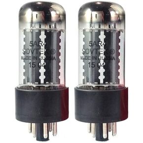 Matched Pair (2 pcs) Sovtek 5AR4 / GZ34 Vacuum Tubes in Kuwait