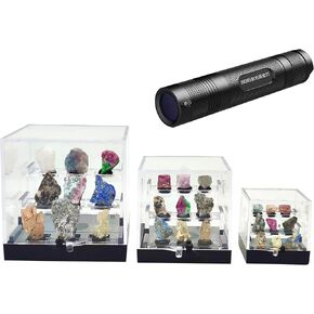 Naturally Fluorescent Mineral Specimens - Glowing Under UV - Rare Collectibles (Large) in Kuwait