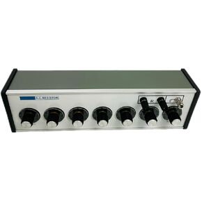 صندوق مقاومة DC قابل للتعديل صندوق مقاومة العقد مع نطاق القياس 0.1 إلى 1111111.0 أوم الحد الأدنى لقيمة الخطوة 0.01 Ω الطاقة المرجعية 0.5 واط الطاقة العادية 0.1 كحد أقصى. عتبة الطاقة 0.2 in Kuwait