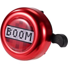 Pixel Theme Bike Bell for Kids, Aluminum Bicycle Bell with Clear Loud Sound Cycling Accessories for Boys Girls Toddler in Kuwait