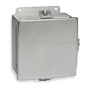 مفصلة Wiegmann BN4141206CHSS NEMA 4X JIC Box المستمرة، من الفولاذ المقاوم للصدأ، 14 بوصة × 12 بوصة × 6 بوصة in Kuwait