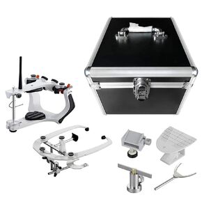 High Precision Semi-Adjustable Lab Articulator with Face Bow Aluminum Box in Kuwait