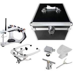 Articulator High Precision Semi-Adjustable with Standard Face Bow with Aluminum Box in Kuwait