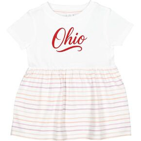 فستان إنكتاستيك أوهايو سكريبت للرضع in Kuwait