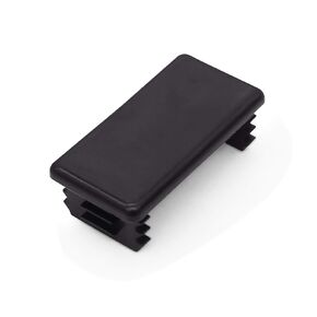 Bueyfolt 12 Packs 1-5/8" X 13/16" Plastic Safety Low Profile End Caps for Unistrut Channel, Black in Kuwait