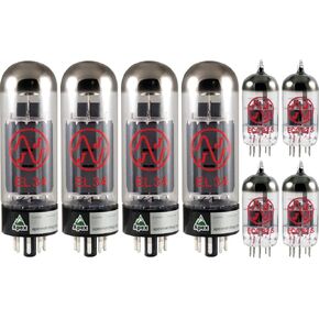 مجموعة أنابيب فراغ لمارشال JCM 2000 TSL100. العلامة التجارية JJ، مطابقة لـ Apex in Kuwait