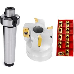 مجموعة واحدة من محول مورس تابر MT2 MT3 MT4 FMB22 حوامل نهاية الوجه + bap300R + 10 قطعة APMT1135 إدراجات كربيد لطحن آلة CNC (BAP300R-50-22، MT3-FMB22) in Kuwait