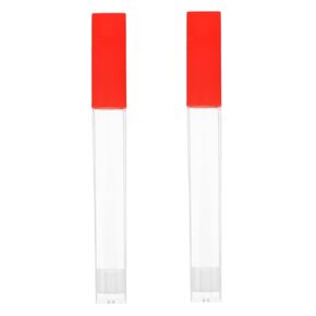 2pcs Thermometer Tube Storage Case Holder Plastic Tube for Temperature Thermometer and Portable in Kuwait
