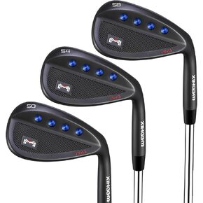 إسفين جولف مزور مجموعة للرجال أو الفردية 48/50/52/54/56/58/60 درجة إسفين إسفين الرمل للرجال يمين ، الوجه المطحون لمزيد من الدوران in Kuwait