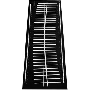 بساط وضع الجولف، بساط وضع الجولف للتمرين في الداخل والخارج، مقاس 30 بوصة، لباد متين يمكن لفه بسهولة، مساعد تدريب خفيف الوزن مع مسار المحاذاة والتدريب على المضرب يساعدك على ممارسة وضع الجولف in Kuwait