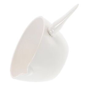 200ml Porcelain Laboratory Evaporating Basin with Handle, Round Ceramic Evaporation Dish for School Science Lab Use, Sturdy Porcelain Evaporating Bowl Container in Saudi Arabia