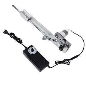 XUNKUNE DC24V DIY Reciprocating Cycle Linear Actuator, Adjustable Telescopic Motor with Speed Controller Regulation Adapte,5-25kg Thrust (3cm-15cm/210rpm) in Kuwait