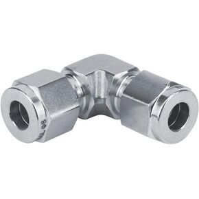316 Stainless Steel Tube Connector, Quick Connect High Pressure Water Pipe Elbow Nut Fitting, Push to Connect Tube Adapter for Water Oil Gas Systems in Kuwait