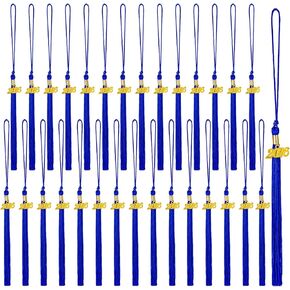 30 حزم 2025 تاسيل الجزء الأكبر من تاسيل تاسيل التخرج مع 2025 انخفاض موعد الذهب لعام 2025 الاحتفالات الأكاديمية الهدايا التذكارية (الأزرق ، 2025) in Kuwait