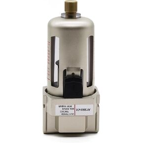 Y H M Air Line Lubricator 1/4 بوصة، 3/4 بوصة، 3/8 بوصة - مزيتة هوائية أوتوماتيكية مع وعاء من البولي كربونات لأدوات الهواء (1/4 بوصة) in Kuwait