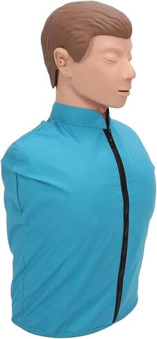 Half Body Cardiopulmonary Resuscitation Model,Cardiopulmonary Resuscitation Training Model,Professional Adult Training Manikin, Full Body CPR First Aid Training Manikin, for Teaching Training in Saudi Arabia