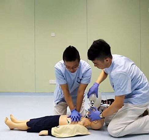 CPR Training Manikin Children First Aid Manikin for Artificial Respiration Chest Compressions - CPR First Aid Training Manikin in Saudi Arabia