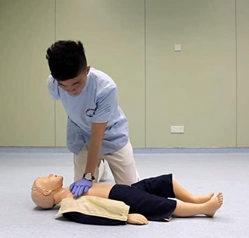 CPR Training Manikin Children First Aid Manikin for Artificial Respiration Chest Compressions - CPR First Aid Training Manikin in Saudi Arabia