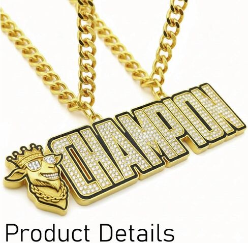قلادة ميدالية Champion Chains الحائزة على جائزة سلسلة MVP الحائزة على جائزة الكأس لفريق فانتاسي لكرة القدم وكرة السلة وكرة السلة والكرة اللينة in Kuwait