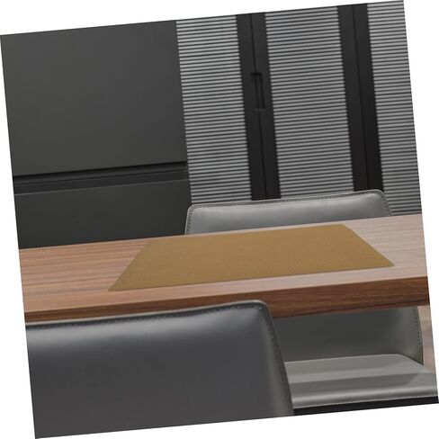 Uonlytech 1Pc Cork Backing Board Creative Khaki Cork Underlay for Home Office Protective Surface Easily Cut for Custom Use for Desktop Wall Decor in Kuwait