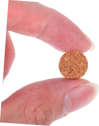 DOITOOL 500pcs Cork Anti-Slip Pad Small Cork Board Self Adhesive Cork Rounds Adhesive Cork Pads Cork Insulation Pad Mini Cork Tiles for Projects DIY Cork Crafts Grip Pads Light Brown Wood in Kuwait