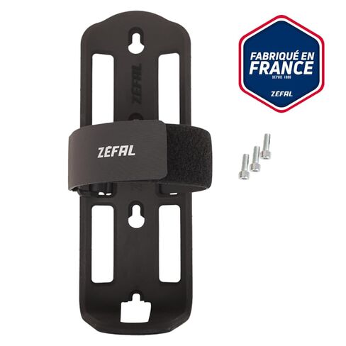 Zefal Z Adventure Cage – Universal Oversized Bottle & Cargo Cage – Reinforced Polypropylene with Hypalon Strap – Frame or Fork Mount, 4-Hole Design, Fits 66–92mm Bottles, 88g, Screws Included in Saudi Arabia