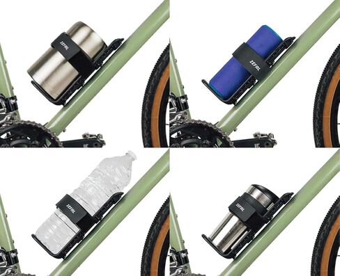 Zefal Z Adventure Cage – Universal Oversized Bottle & Cargo Cage – Reinforced Polypropylene with Hypalon Strap – Frame or Fork Mount, 4-Hole Design, Fits 66–92mm Bottles, 88g, Screws Included in Saudi Arabia