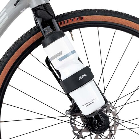 Zefal Z Adventure Cage – Universal Oversized Bottle & Cargo Cage – Reinforced Polypropylene with Hypalon Strap – Frame or Fork Mount, 4-Hole Design, Fits 66–92mm Bottles, 88g, Screws Included in Saudi Arabia