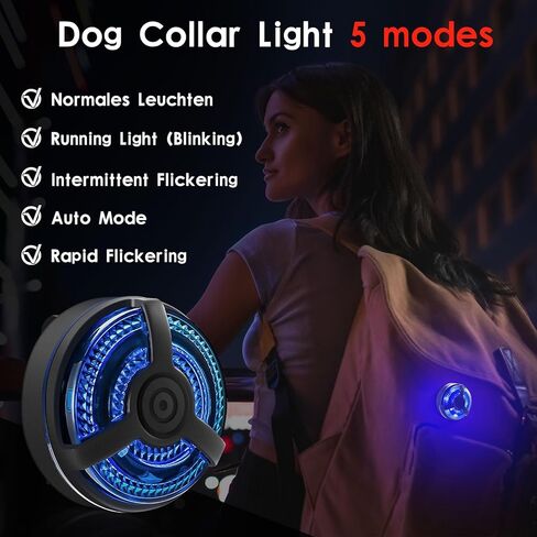 USB Rechargeable Bike Tail Light 2 Pack,Cycling Safety Flashing Light Accessories, Featuring 5 Lighting Modes, Suitable for Bicycles, Tricycles, Baby Carriages, Scooters in Kuwait