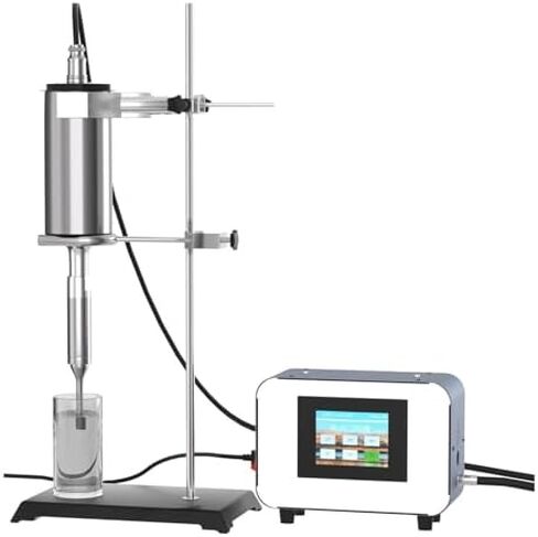 Ultra Homonizer 20kHz/35kHz Cell Disruptor Mixer for Lab, 2000mL Sample Volume, Includes Titanium Probe & Bracket - High Efficiency Homogenization Equipment in Kuwait