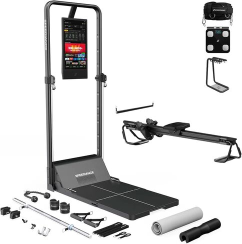 Speediance Gym Monster 2S & AeroRow مقعد التجديف وملحقات الصالة الرياضية منظم ومقياس ذكي لدهون الجسم وحزمة حزام رفع الأثقال in Kuwait