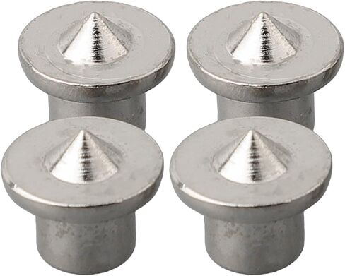 4pcs Steel Dowel Centre Point Set 6mm 8mm 10mm 12mm Wood Tenon Hole Marker Drill Alignment Tool with Chrome Plating for Accurate Carpentry Joint Positioning(solid 8mm) in Saudi Arabia