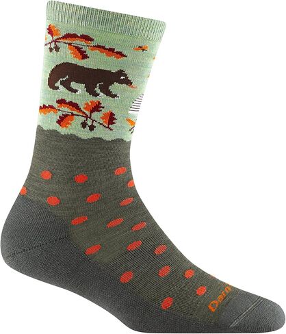 Darn Tough Vermont Women's Wild Life Crew Lightweight Lifestyle Sock (Style 6105) in Kuwait