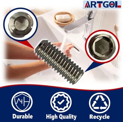 12 Pcs RP26865 Faucet Set Screw Replacement for Delta Faucet Plumbing Replacement Parts - Screw Wrench Included in Kuwait