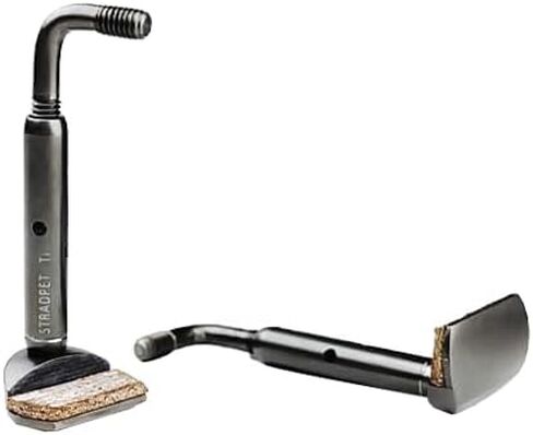 مشابك التيتانيوم تشينريست ، باللون الرمادي ، نوع الخطاف ، للكمان ، 4/4،4/3 (رمادي) in Kuwait