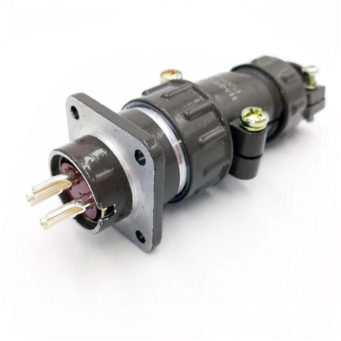 P20 20mm Connector Plugs Socket Screw 2pin 3pin 4pin 5pin 7pin P20K2Q P20J2Q 1Pcs(P20K11Q 7Pin) in Saudi Arabia