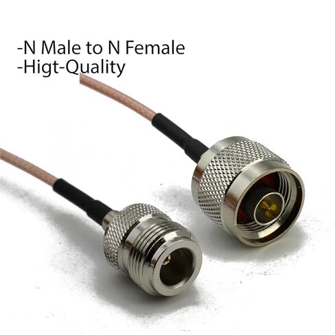 RG316 L16 N Male Female Conncetor Pigtail Cable Coaxial Cables Jumper Crimp 1Pcs(20CM) in Saudi Arabia