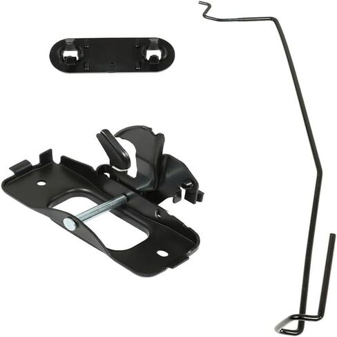 أصلي لـ دودج رام 1500 3500 غطاء محرك السيارة مزلاج وقبض المهاجم والقضيب ومجموعة أدوات الأمان استبدال OEM in Kuwait