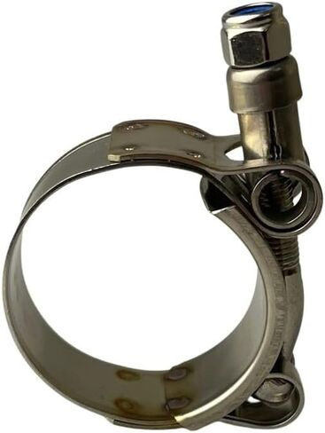 W4 الفولاذ المقاوم للصدأ T بولت خرطوم المشابك للآلات الصناعية ومقاطع العادم x4 (1.81 "-2.13" / 46-54 مم) in Kuwait