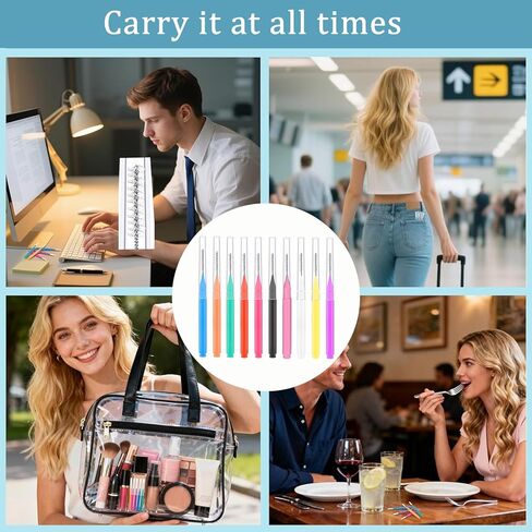 100 Pcs Interdental Brushes, Braces Brush,8 Sizes for Interdental Cleaning, Braces Care Toothpick Flossers, Oral Dental Hygiene Floss, Toothpick Cleaners, Dental Care Tools (10 Colors) in Kuwait