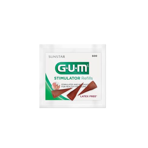 GUM Stimulator Refill, 600PB, Compatible with The Stimulator Permanent Handle, Professional Sample, 3 Count (Pack of 36) in Saudi Arabia