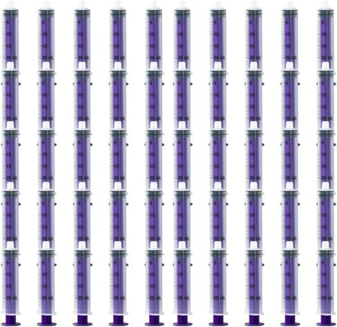 Vesco Medical ENFit Standard Tip Syringes, 20ml (Pack of 10) in Kuwait