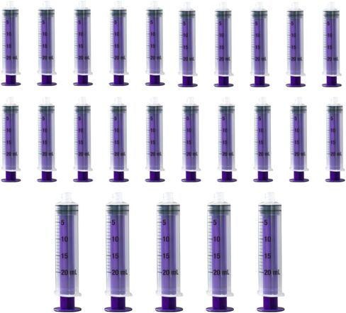 Vesco Medical ENFit Standard Tip Syringes, 20ml (Pack of 10) in Kuwait