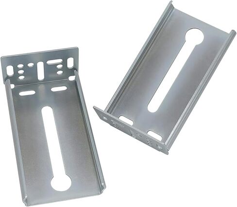 LONTAN 10 Pairs Rear Mounting Brackets for Drawer Slide - B4502 Cabinet Drawer Bracket for Face Frame Cabinets Kitchen Replacement Parts for 1.77 inch(45mm) Width Furniture Gildes in Saudi Arabia