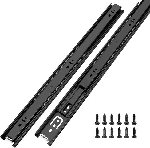 LONTAN 10 Pairs Rear Mounting Brackets for Drawer Slide - B4502 Cabinet Drawer Bracket for Face Frame Cabinets Kitchen Replacement Parts for 1.77 inch(45mm) Width Furniture Gildes in Saudi Arabia