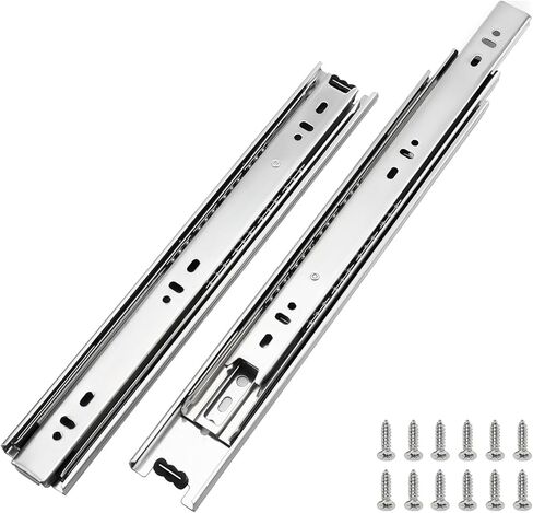 LONTAN 10 Pairs Rear Mounting Brackets for Drawer Slide - B4502 Cabinet Drawer Bracket for Face Frame Cabinets Kitchen Replacement Parts for 1.77 inch(45mm) Width Furniture Gildes in Saudi Arabia