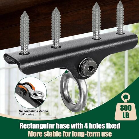 الثقيلة اللكم حقيبة شماعات السقف جبل مع تحمل 900 رطل قدرة الثقيلة حقيبة شماعات الفولاذ المقاوم للصدأ سوينغ الأجهزة للداخلية معلقة كرسي في الهواء الطلق مجموعة سوينغ in Kuwait