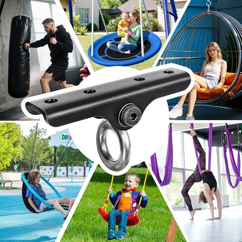 الثقيلة اللكم حقيبة شماعات السقف جبل مع تحمل 900 رطل قدرة الثقيلة حقيبة شماعات الفولاذ المقاوم للصدأ سوينغ الأجهزة للداخلية معلقة كرسي في الهواء الطلق مجموعة سوينغ in Kuwait